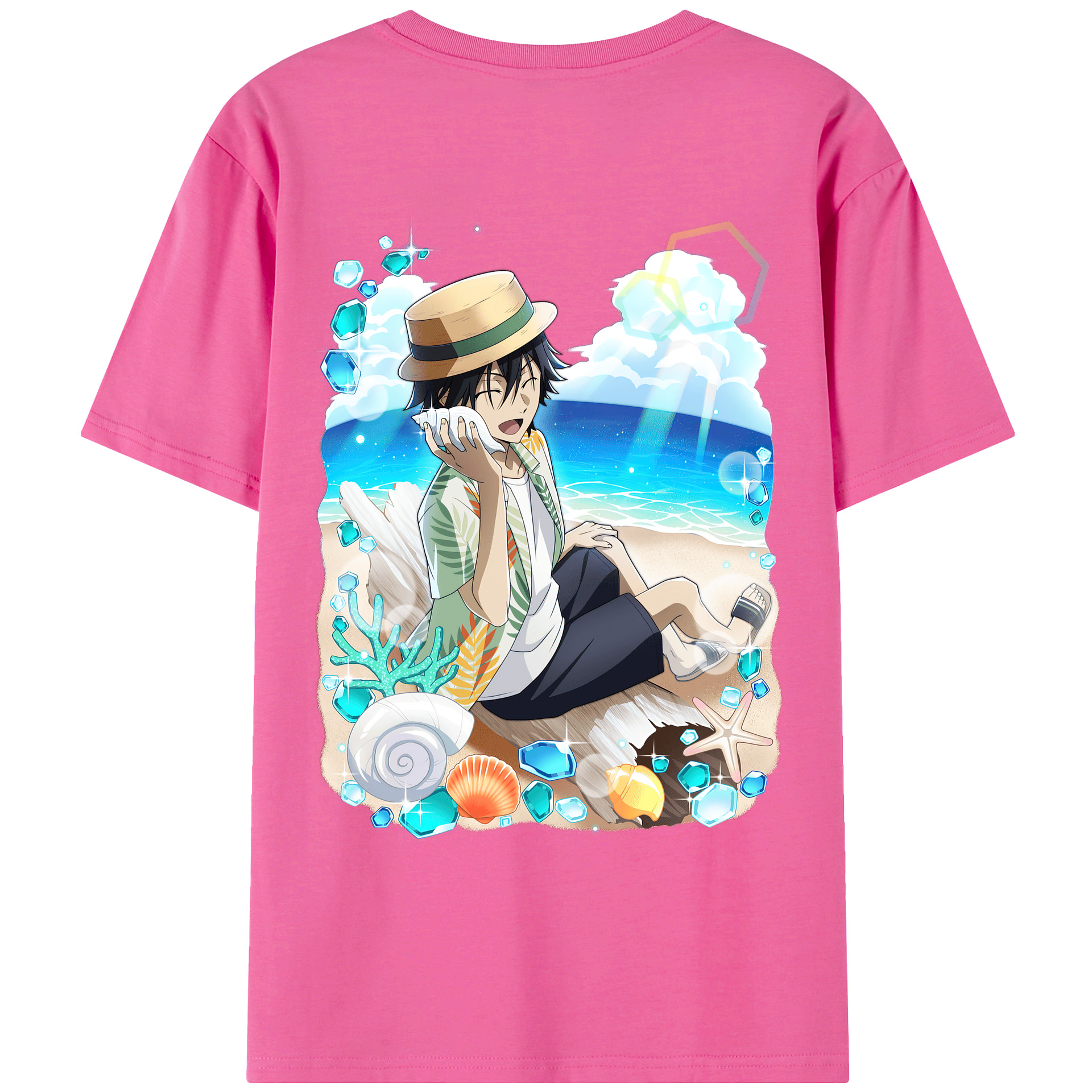 （画像用） 文豪ストレイドッグス Bungo Stray Dogs レディース半袖Tシャツ(バックプリント)